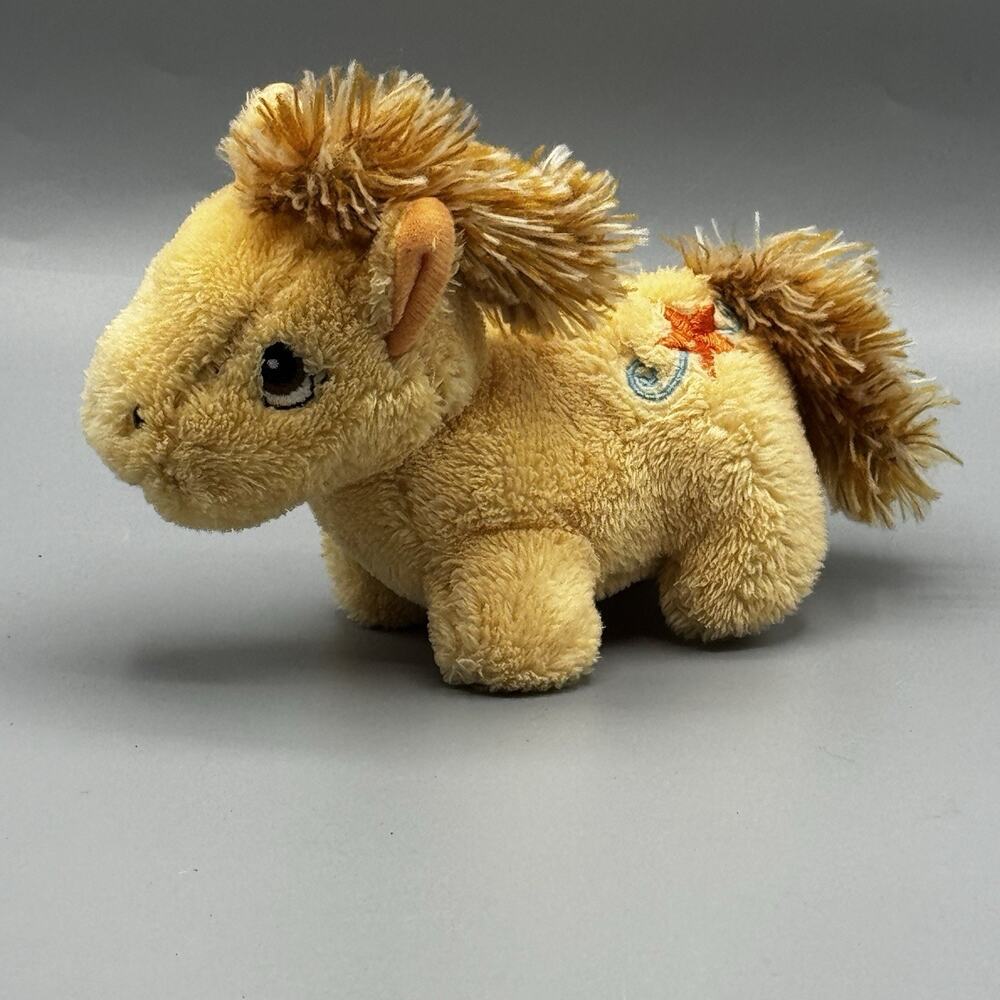 Greenbrier 6" Orange Star Pony Mini Horse Plush Stuffed Toy
